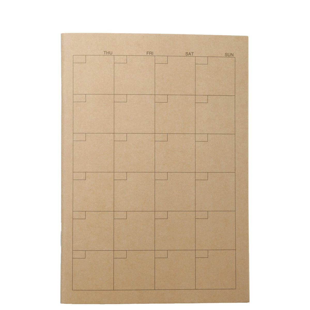 Recycled Paper Monthly Planner | Planners | MUJI Canada
