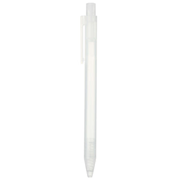 Ballpoint Knock Pen Body Semi Transparent MUJI