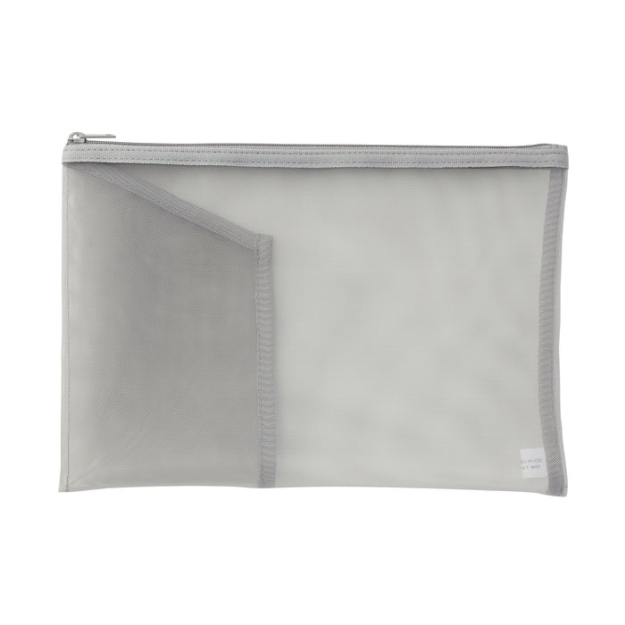 Nylon Mesh Pouch with Pocket A5