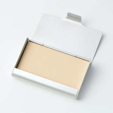 Aluminum Card Holder Lock Type - Large MUJI