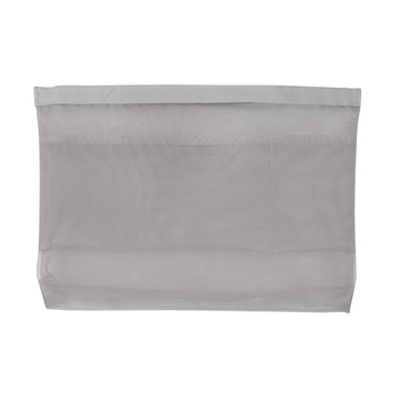A4 Nylon Mesh Bag Organizer Grey MUJI