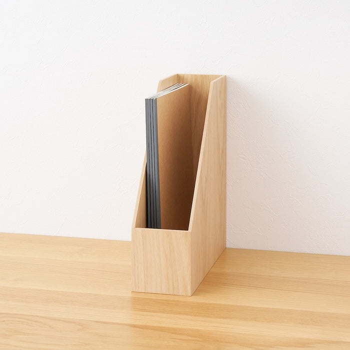 Wooden Stand File Box | Storage & Organization | MUJI Canada