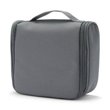 Polyester Hanging Toiletry Case Grey MUJI