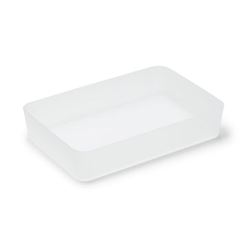 Polypropylene Organizer Box 3 (W17 x D25.5 x H5 cm) MUJI