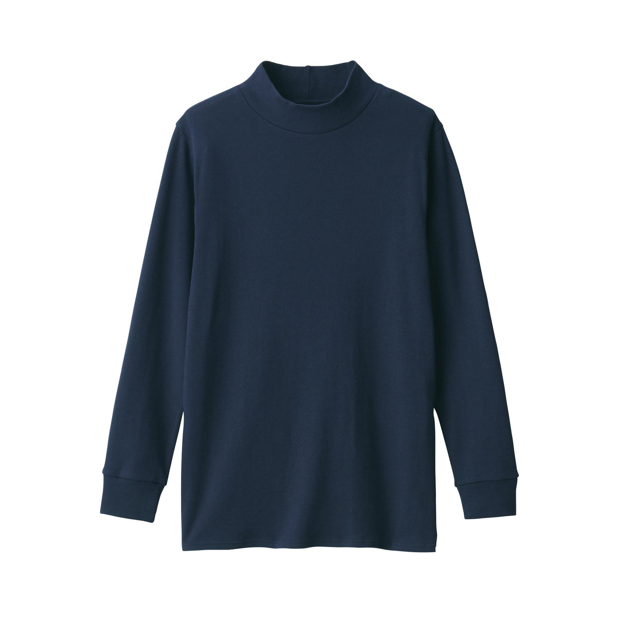 Men's Uniqlo Heat Tech Ultra Warm Navy Blue Long Sleeve Shirt Large  Innerwear 