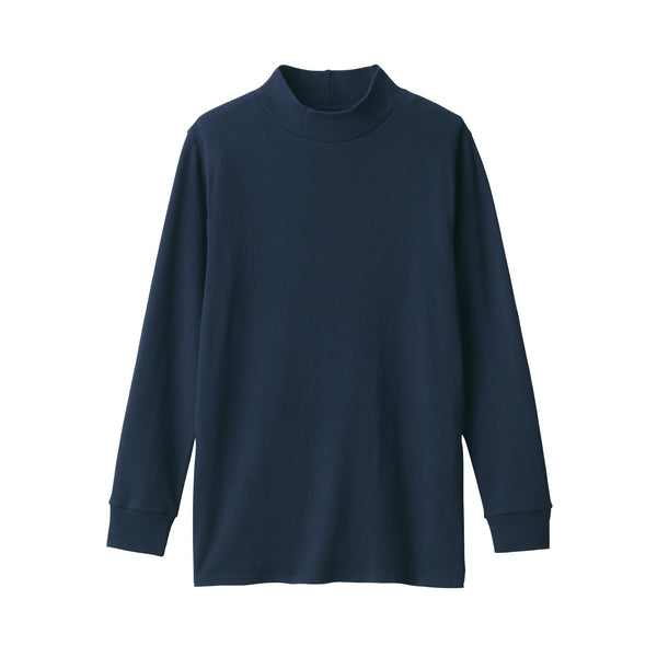 Round Neck Side Vented Plain Long Sleeve T-Shirts – idobala.com