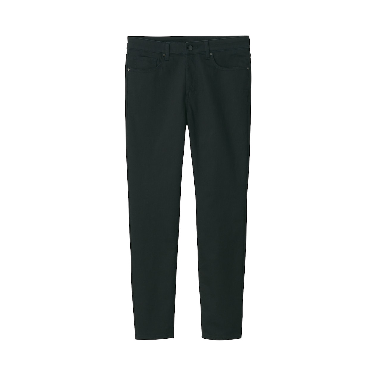 Men's Super Stretch Denim Skinny Pants Black (L 30inch / 76cm