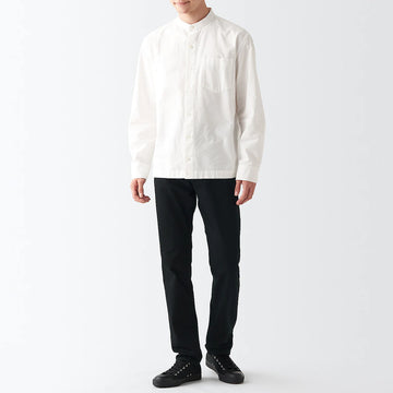 Men's Stretch Denim Slim Pants Black (L 32inch / 82cm) MUJI