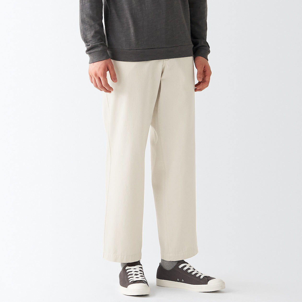 Men's Chino Regular Pants Inseam (L 30inch / 76cm)
