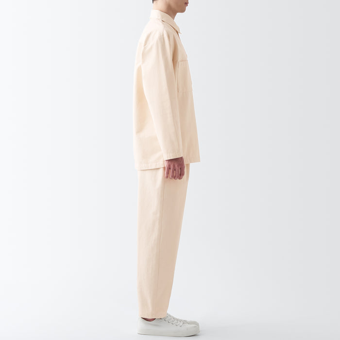 Men's Cotton Kapok Shirt Jacket | MUJI Canada