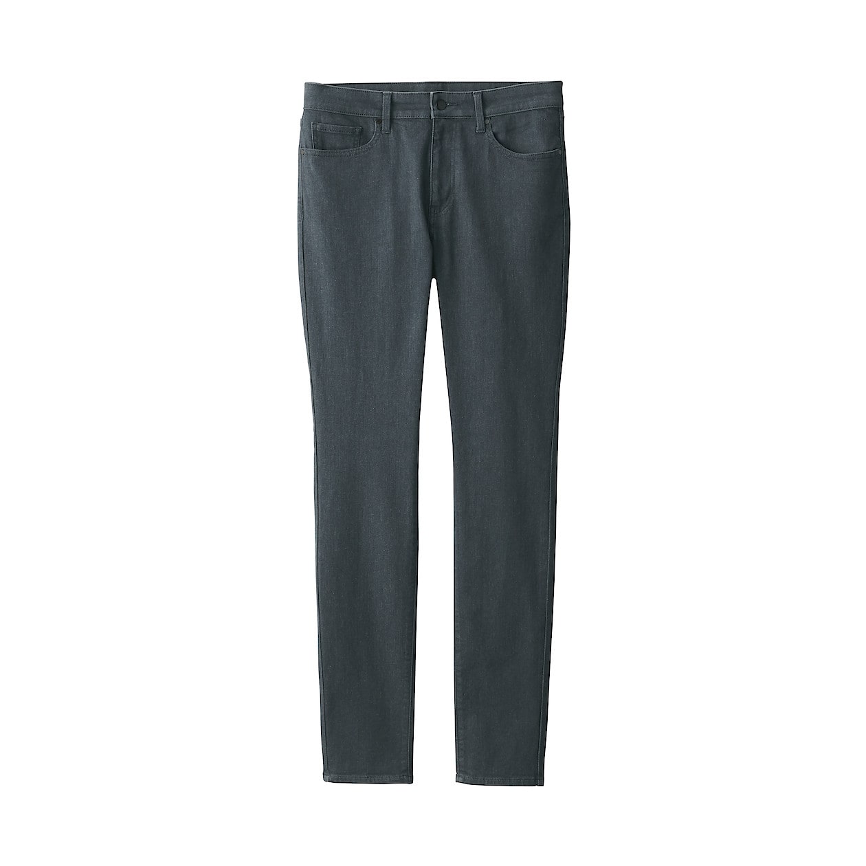 Men's Super Stretch Denim Skinny Pants Charcoal Grey (L 30inch / 76cm