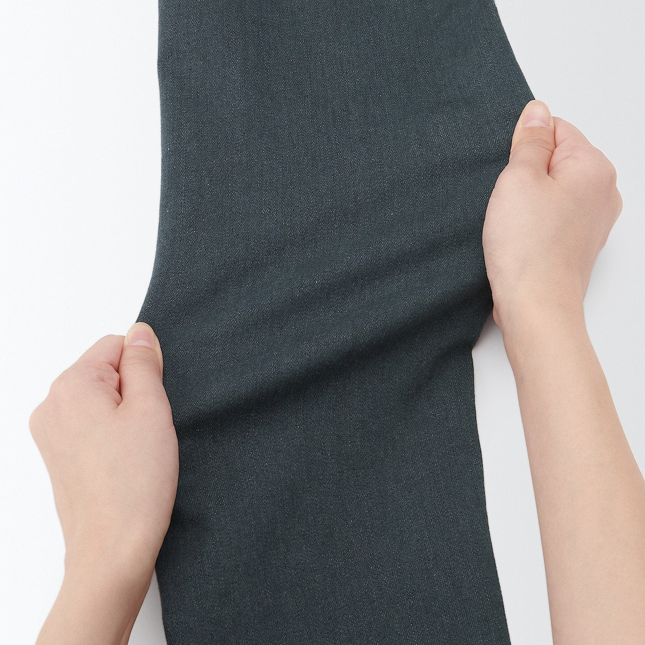 Men's Super Stretch Denim Skinny Pants Charcoal Grey (L 32inch / 82cm)