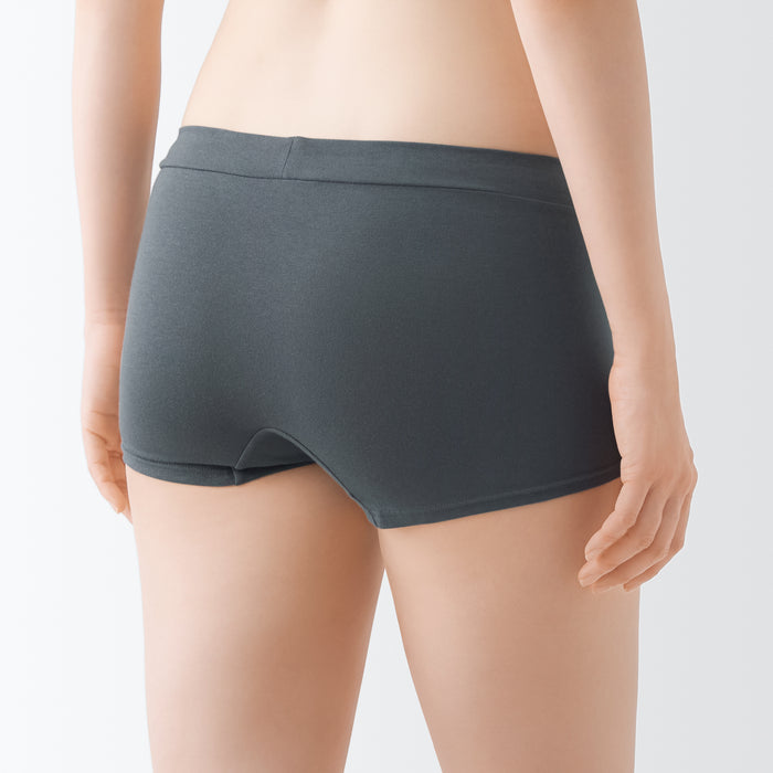Women's Stretch Sanitary Boy Shorts, Women's Innerwear