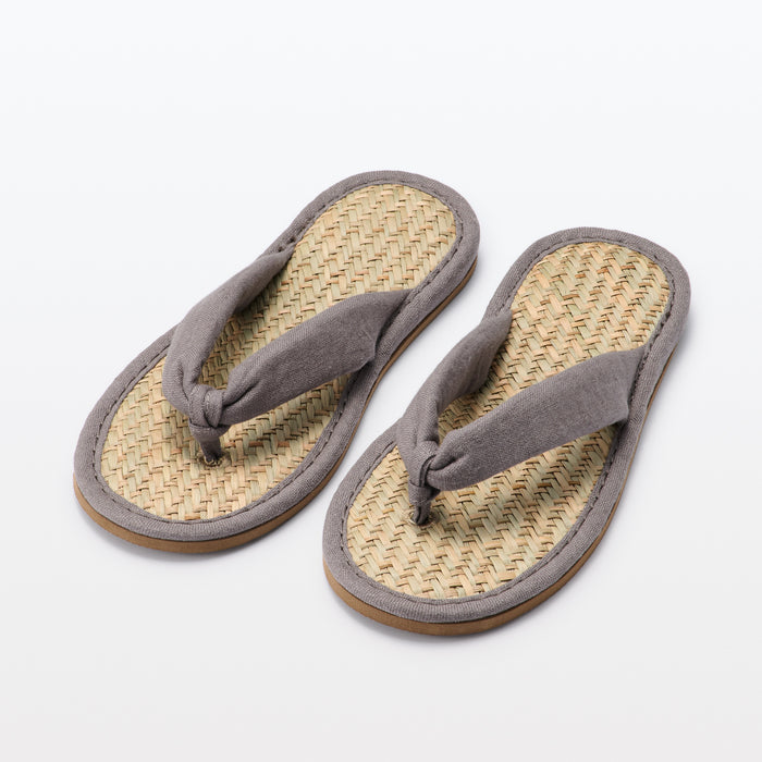 Malay Grass Thong Slippers, Home Slippers