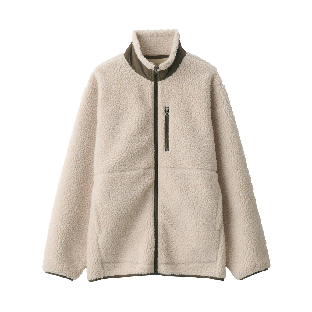 Men's Boa Fleece Jacket | Fall Outerwear | MUJI Canada