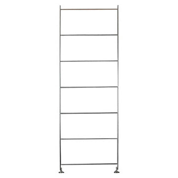 SUS Shelving Unit Stainless Steel Additional Frame - Medium (H120 cm) Default Title MUJI
