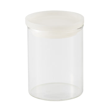 Heatproof Glass Round Storage Case MUJI