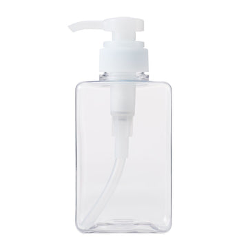 Refillable PET Dispenser Bottle Clear 400 ml MUJI