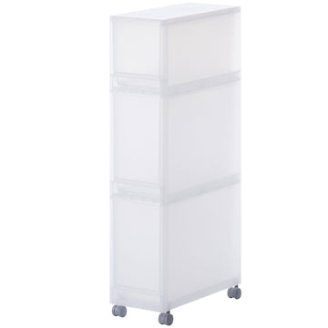 Polypropylene Stocker with Caster #1 (3 Tier) MUJI