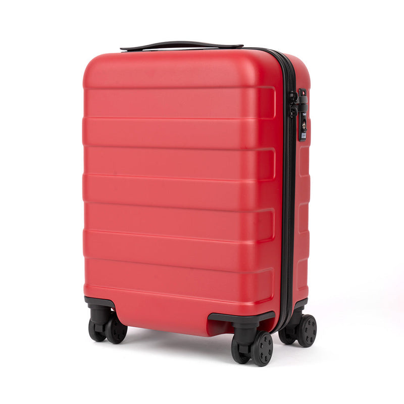 Handle Adjustable Hard Shell Suitcase 36L - Red | Carry-On Default Title MUJI