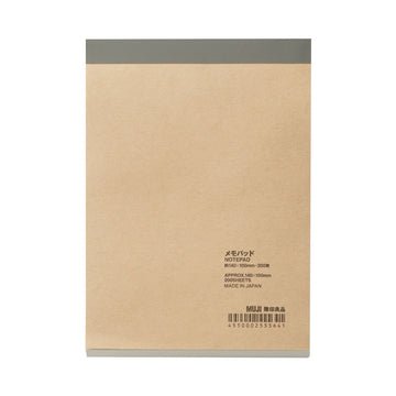 Recycled Paper Memo Pad Memo Pad MUJI